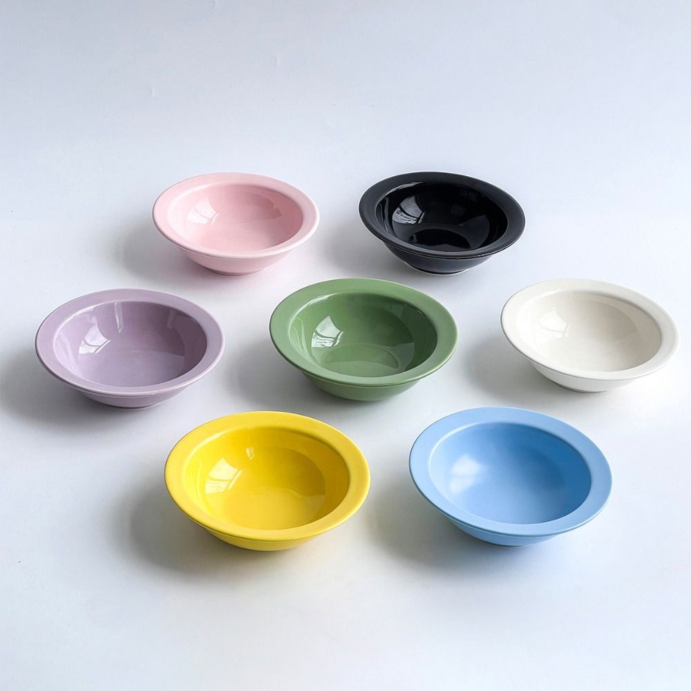 Pet Supplies Plus - New Ceramic Cat Bowl Solid Color