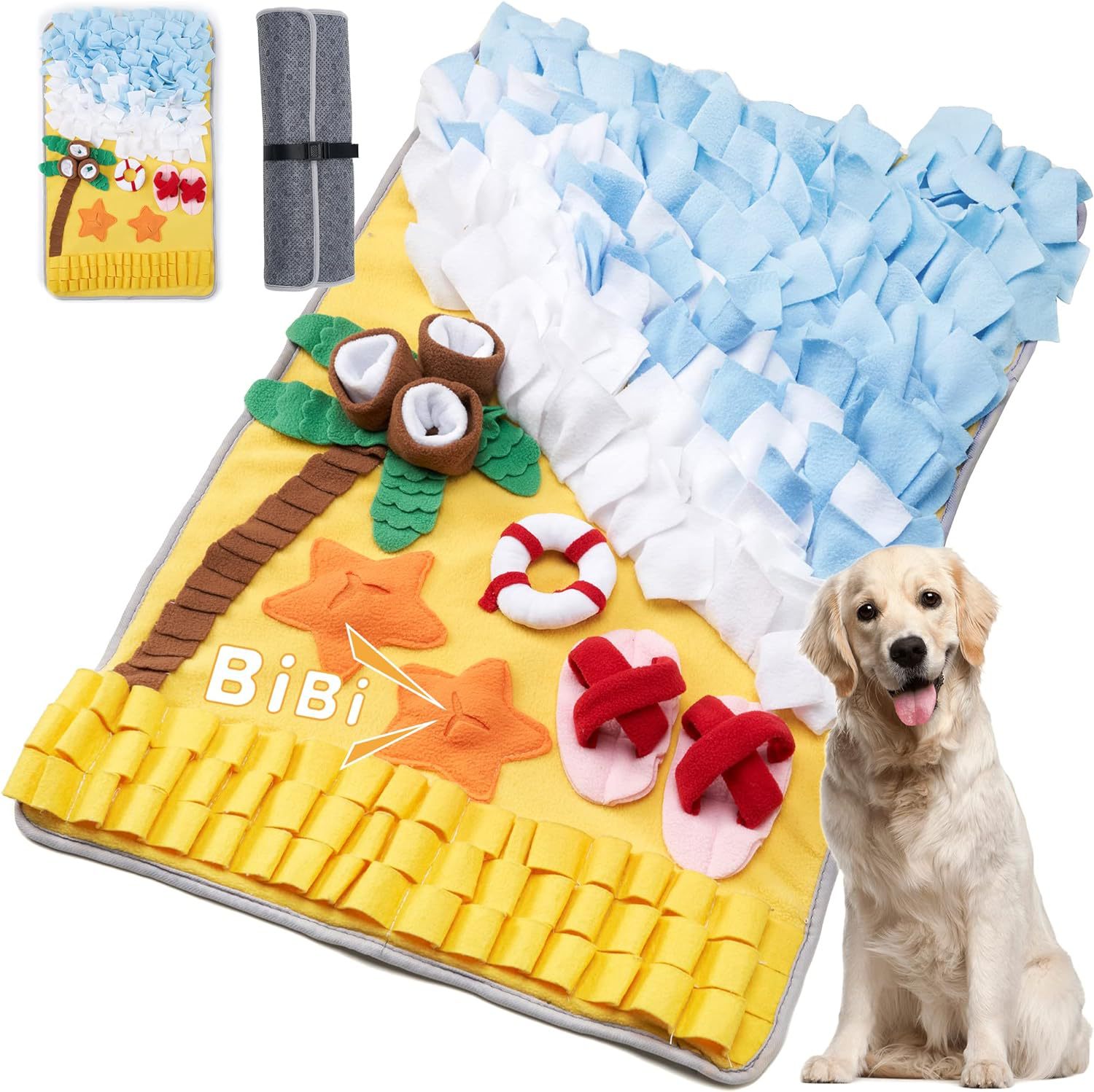Pet Supplies Dog Wash - New Pet Sniffing Mat Dog Training