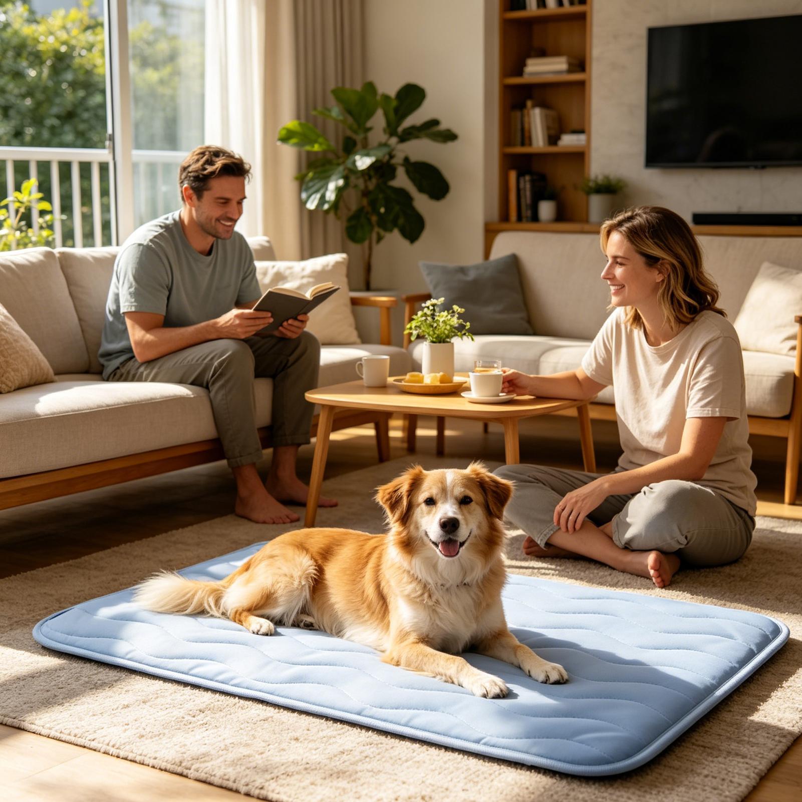 Pet Supplies Dog Wash - Dog Cooling Mat Summer Pet Cold