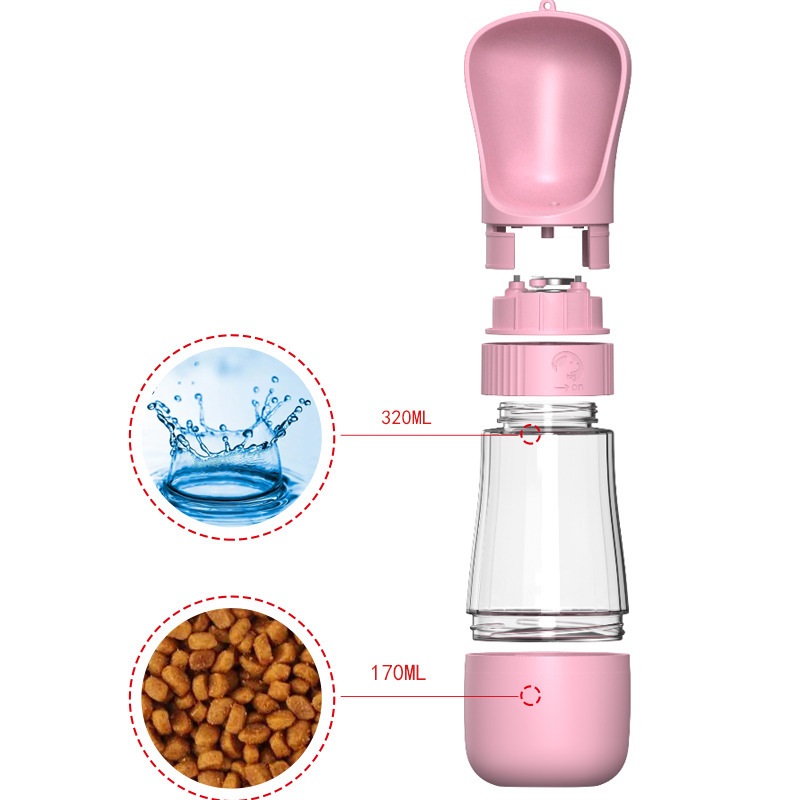 2 In 1 Portable Dog Water Bott - Pet Supplies Plus review and price