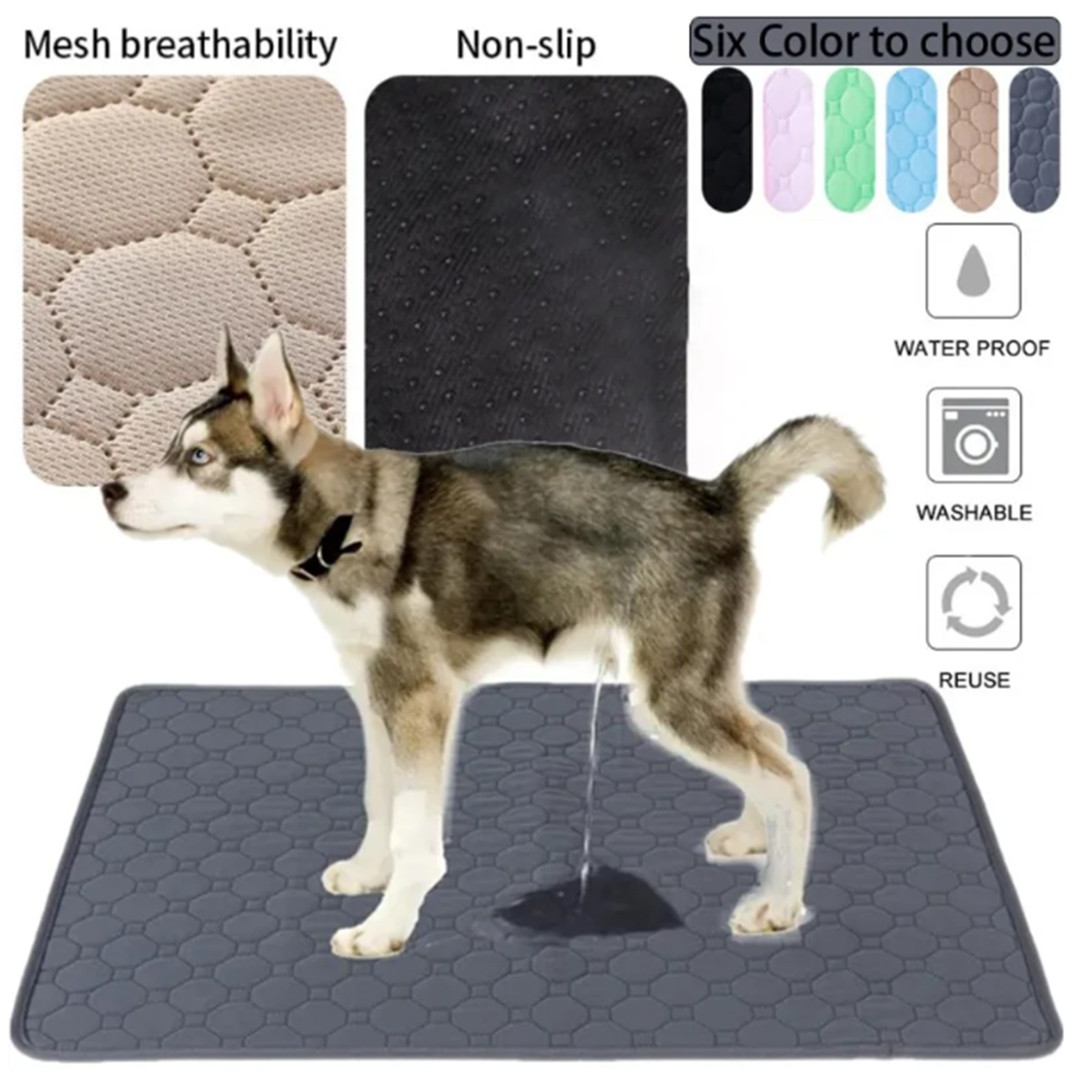 Dog Pee Pad Reusable Washable  - Pet Supplies Dog Wash review and price