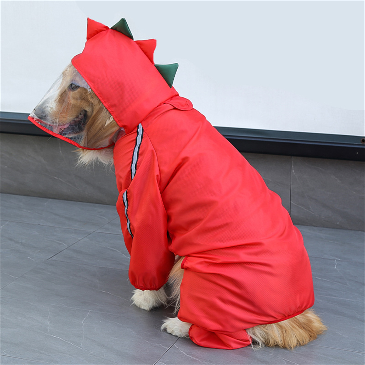 Dog Raincoat Waterproof Dogfac - Pet Supplies Plus review and price