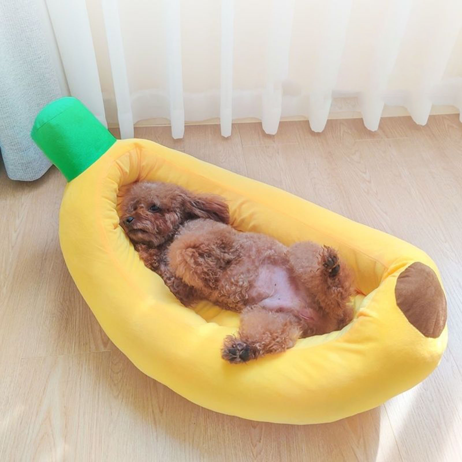 Banana Shaped Dog Bed Breathab - Pet Supplies Dog Wash review and price