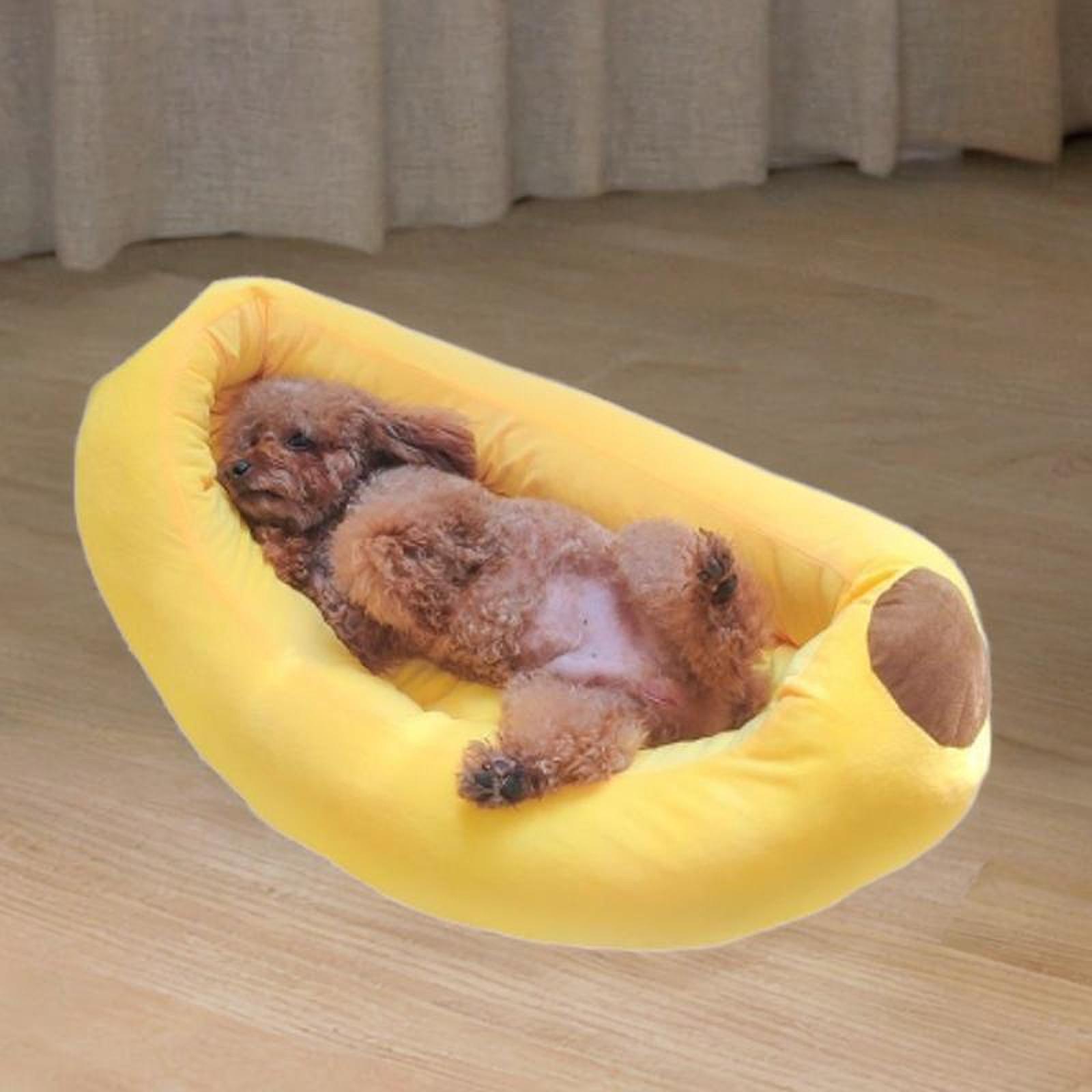 Banana Shaped Dog Bed Breathab - Pet Supplies Dog Wash review and price